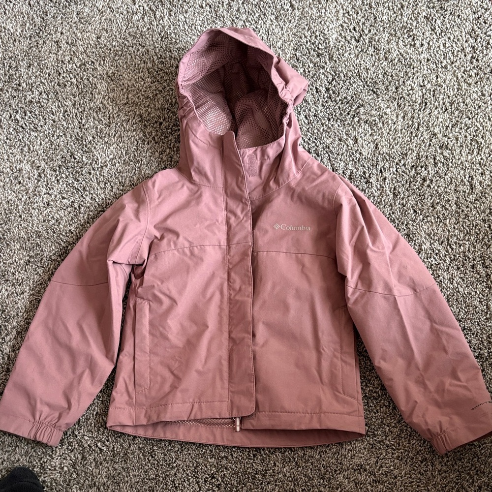 Columbia Kids Hooded Waterproof Rain Jacket